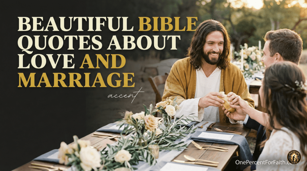 Beautiful Bible Quotes About Love and Marriage