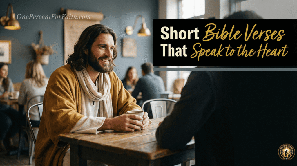 Short Bible Verses That Speak to the Heart
