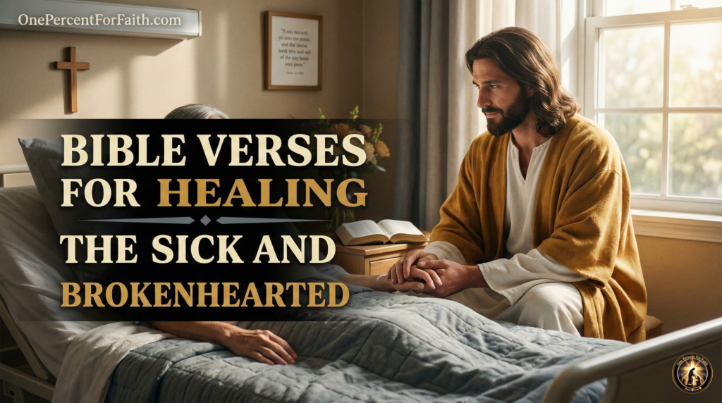 Bible Verses for Healing the Sick and Brokenhearted