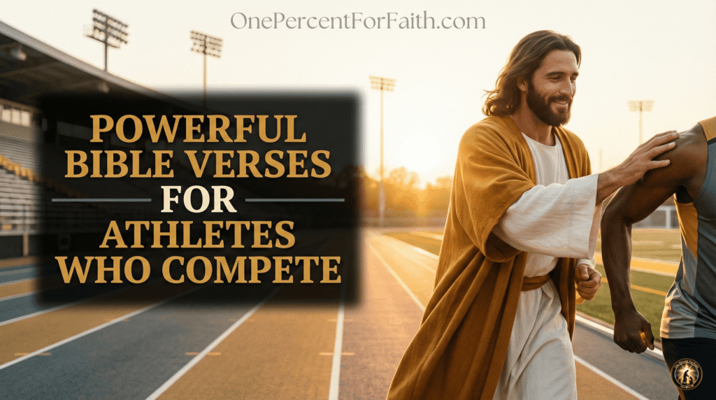 Powerful Bible Verses for Athletes Who Compete