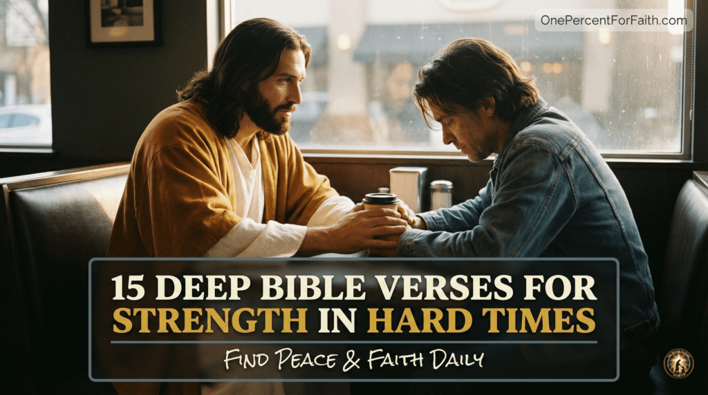 15 Deep Bible Verses for Strength in Hard Times