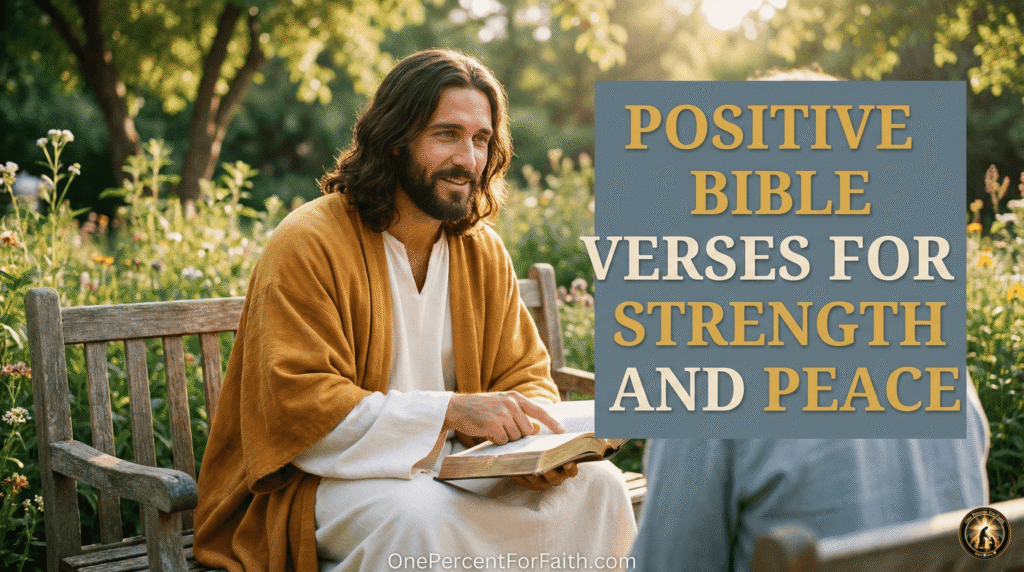Positive Bible Verses for Strength and Peace