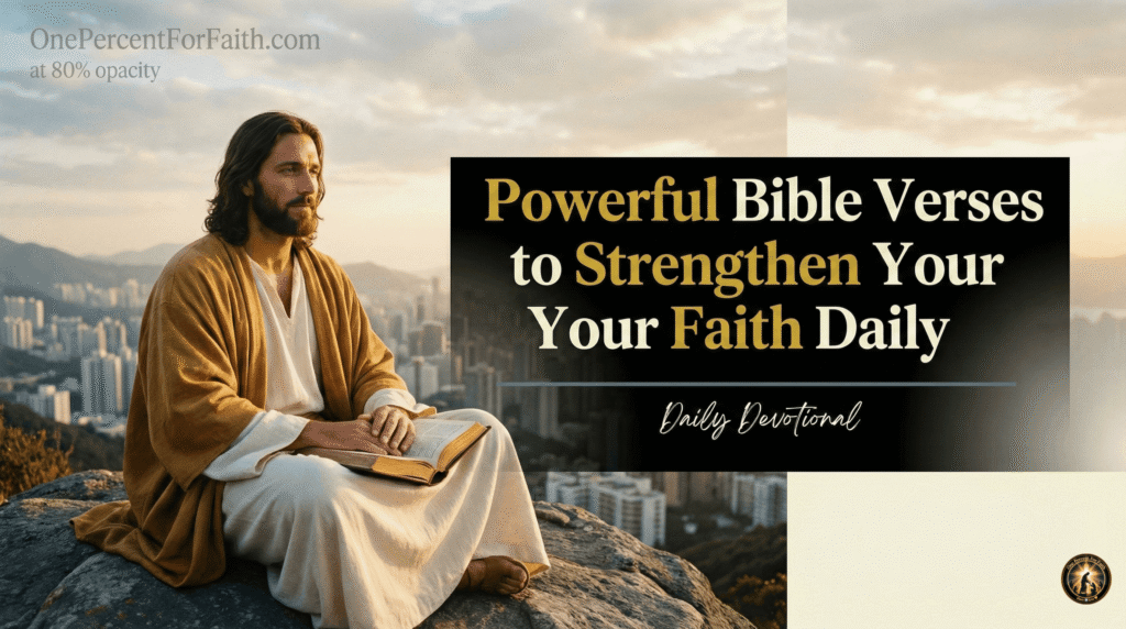 Powerful Bible Verses to Strengthen Your Faith Daily