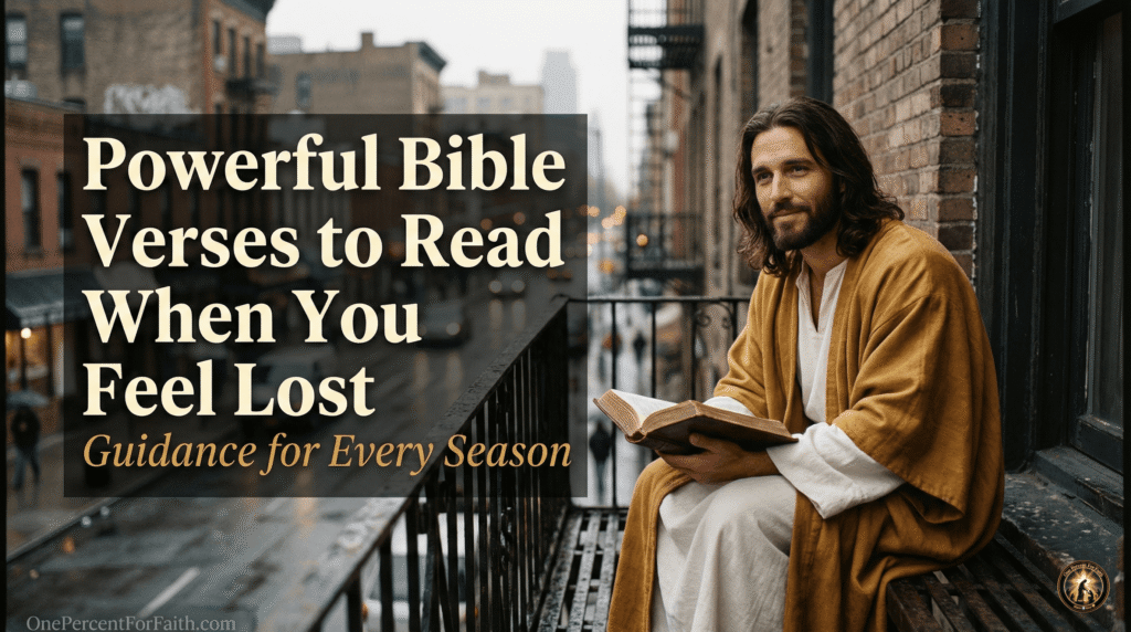 Powerful Bible Verses to Read When You Feel Lost