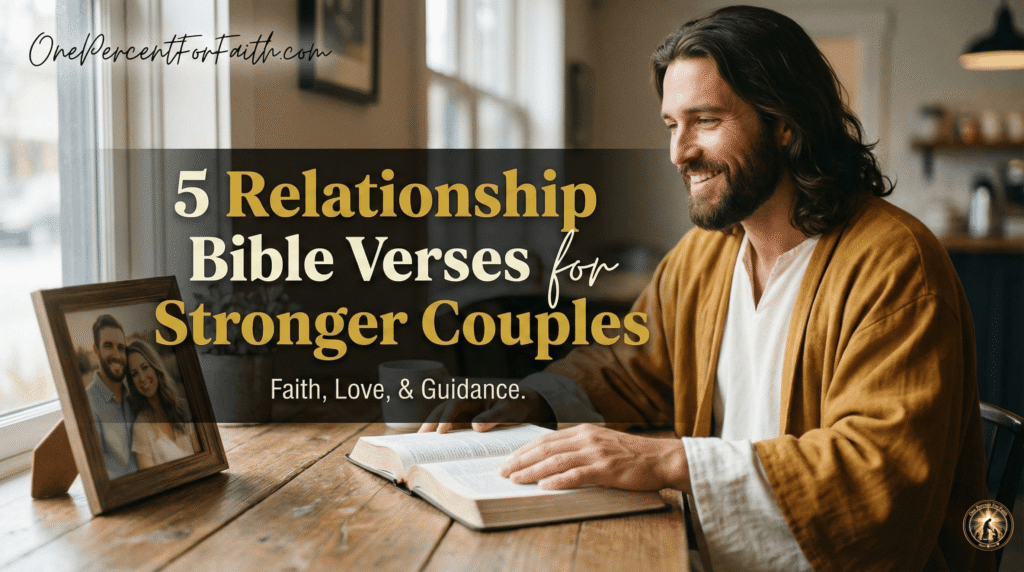 5 Relationship Bible Verses for Stronger Couples