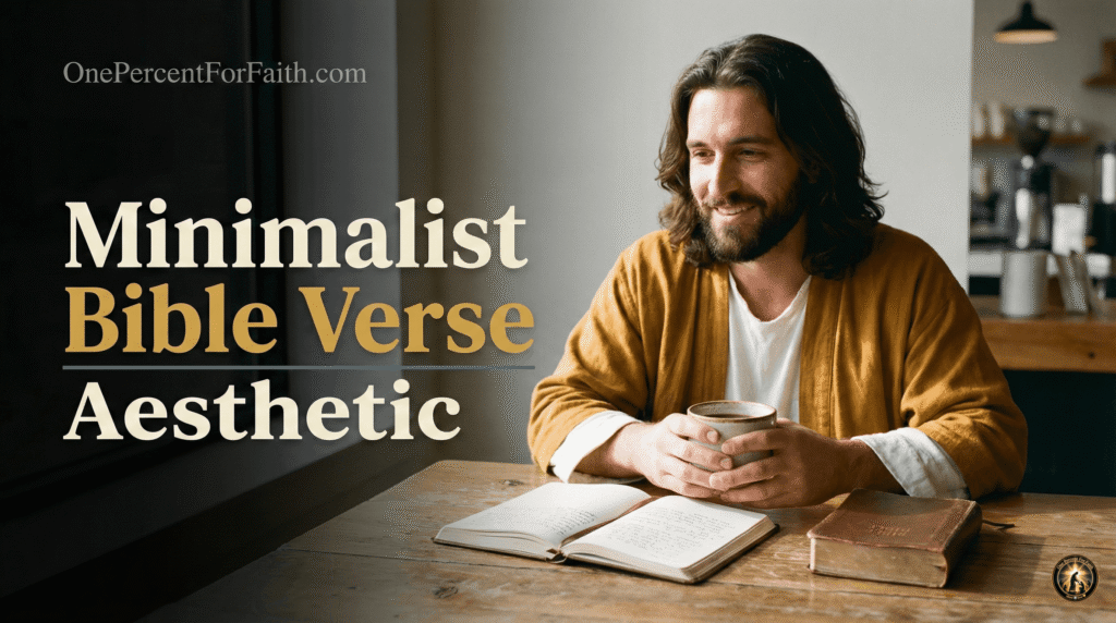 Minimalist Bible Verse Aesthetic