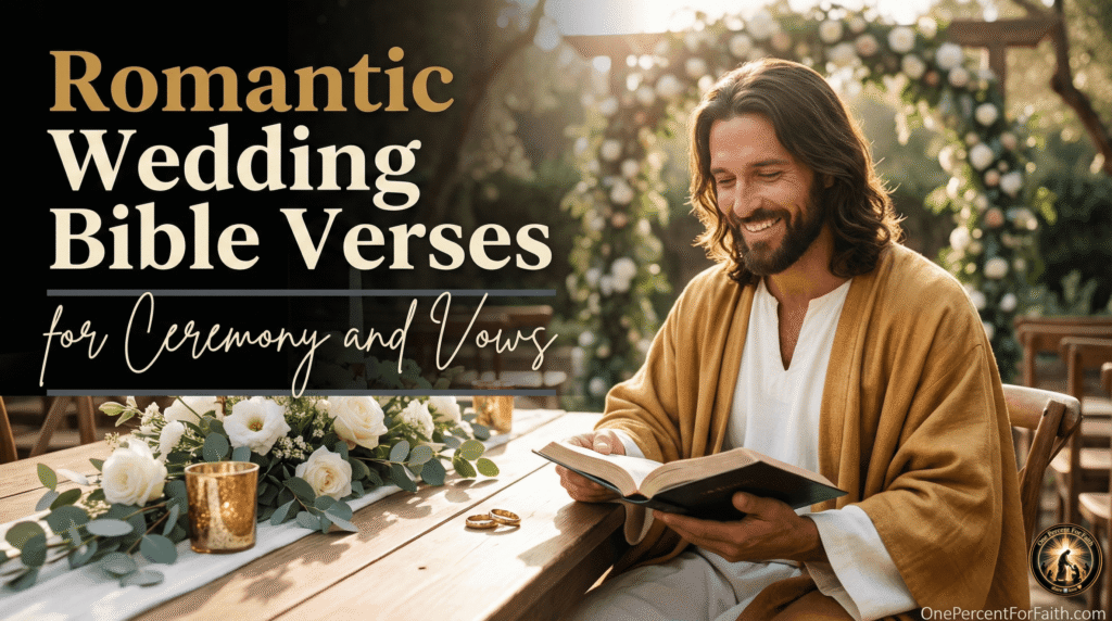 Romantic Wedding Bible Verses for Ceremony and Vows