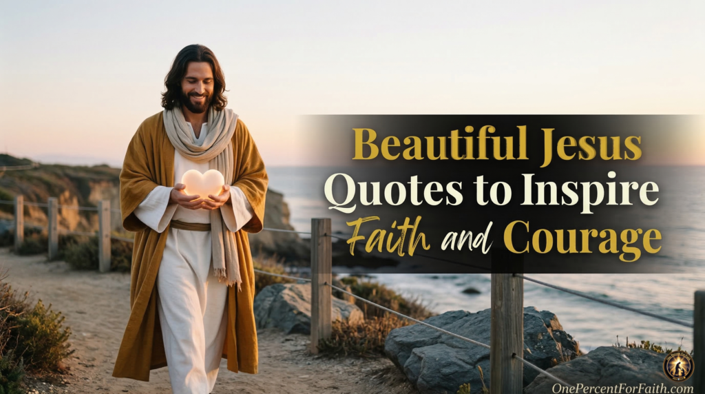 Beautiful Jesus Quotes to Inspire Faith and Courage