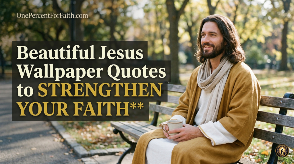 Beautiful Jesus Wallpaper Quotes to Strengthen Your Faith