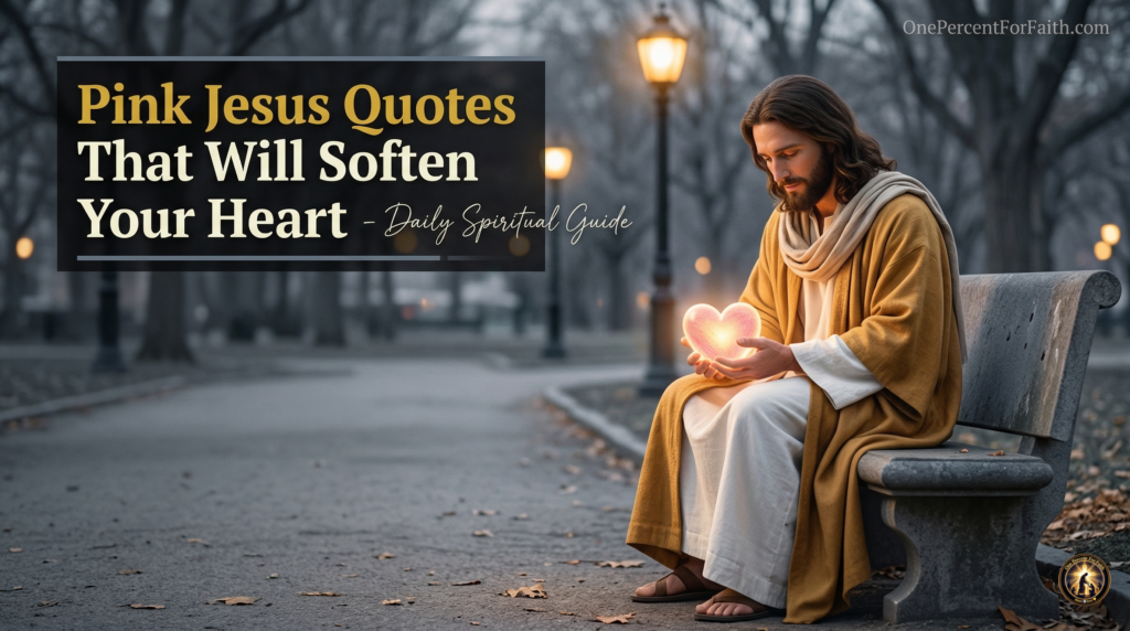 Pink Jesus Quotes That Will Soften Your Heart