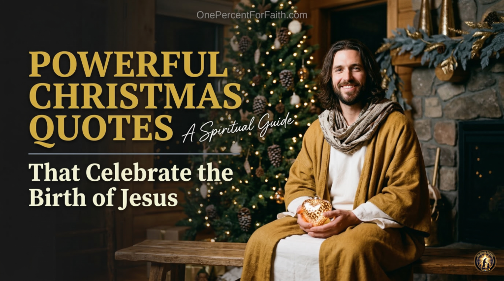 Powerful Christmas Quotes That Celebrate the Birth of Jesus