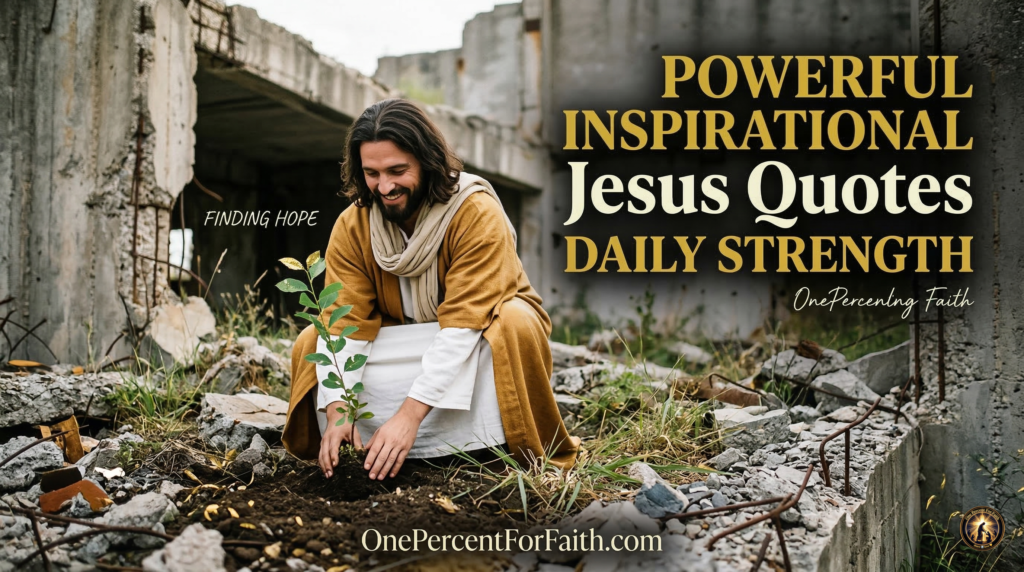 Powerful Inspirational Jesus Quotes for Daily Strength