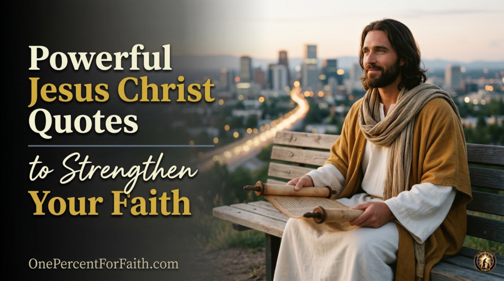 Powerful Jesus Christ Quotes to Strengthen Your Faith