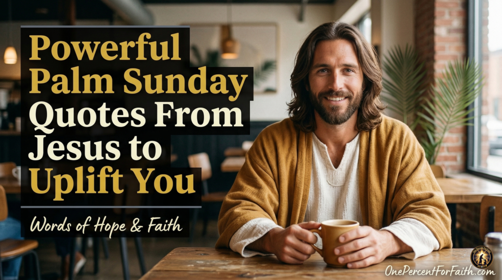Powerful Palm Sunday Quotes From Jesus to Uplift You