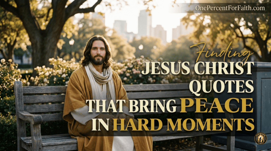 Jesus Christ Quotes That Bring Peace in Hard Moments