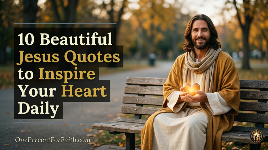 10 Beautiful Jesus Quotes to Inspire Your Heart Daily